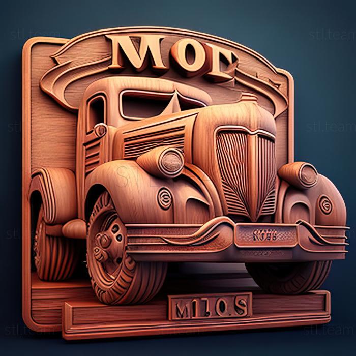 3D model Dodge M4S (STL)